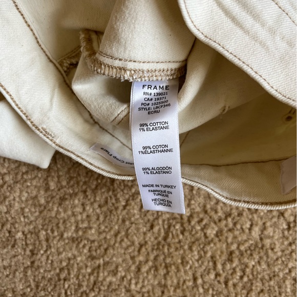 Frame Le Bardot Cropped Flare Jean - Picture 6 of 6